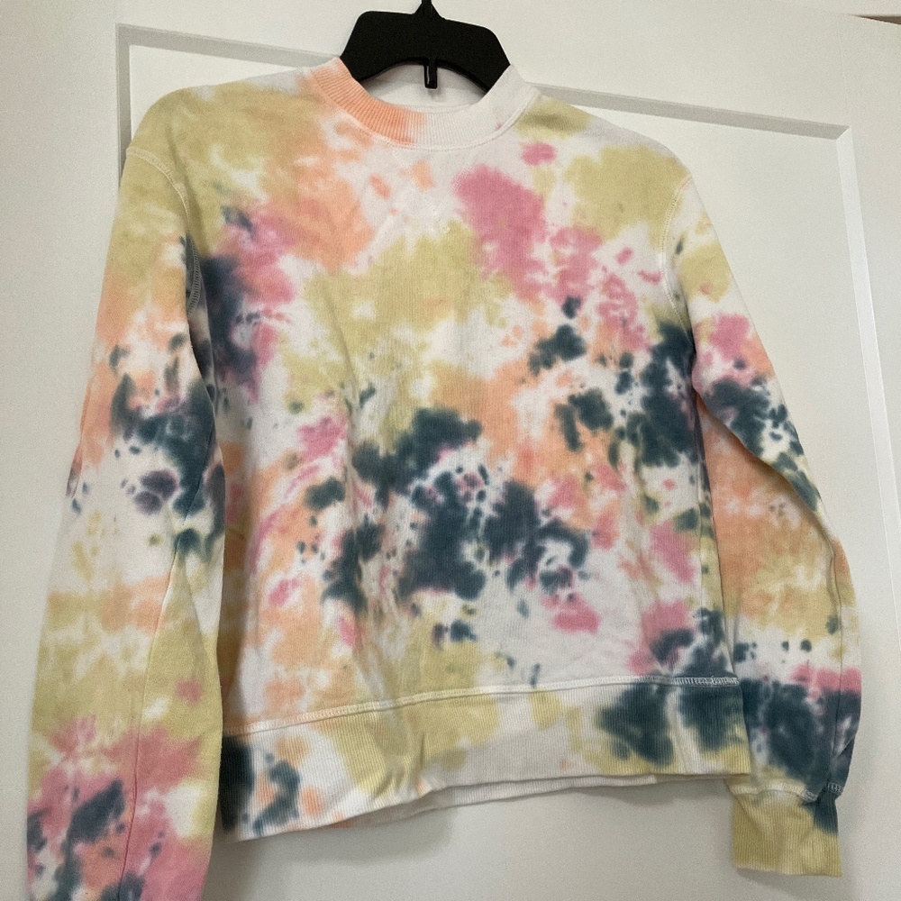 So Girls S Colorful Tie-dye Sweatshirt